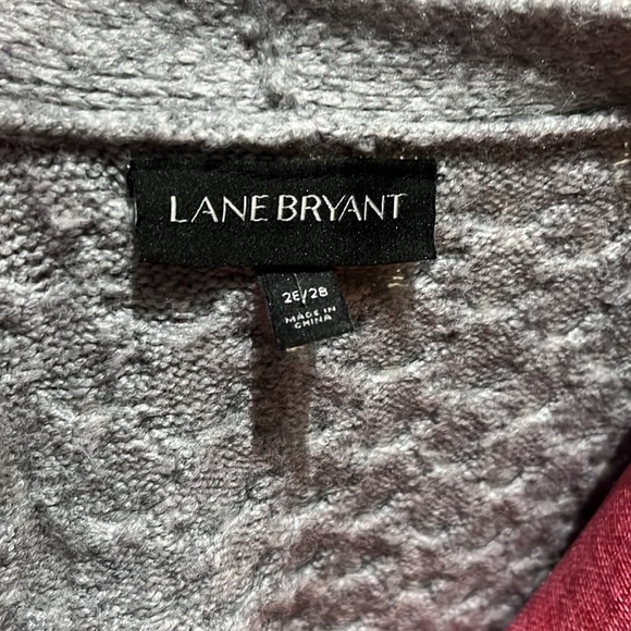 26/28 Lane Bryant Long open sweater cardigan - Picture 8 of 8